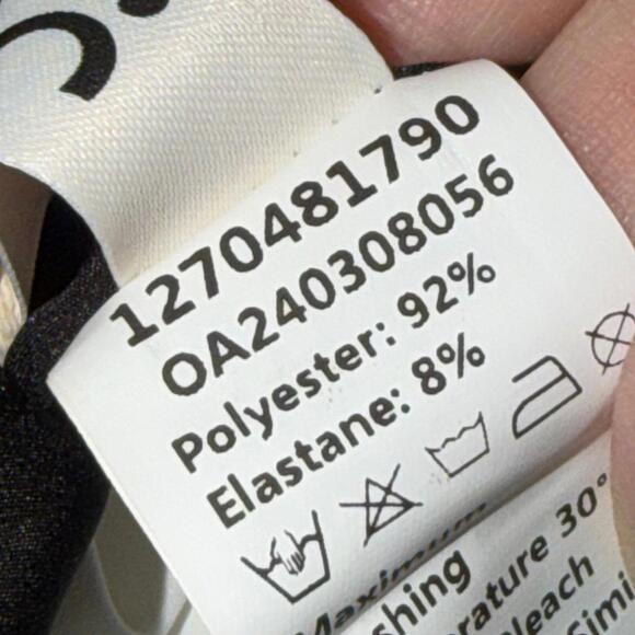 Commense Black Sleeveless Dress with Pleated Hem - XL NWT - Picture 8 of 9